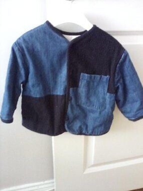 ESTHER SKYE DENIM QUILTED JACKET